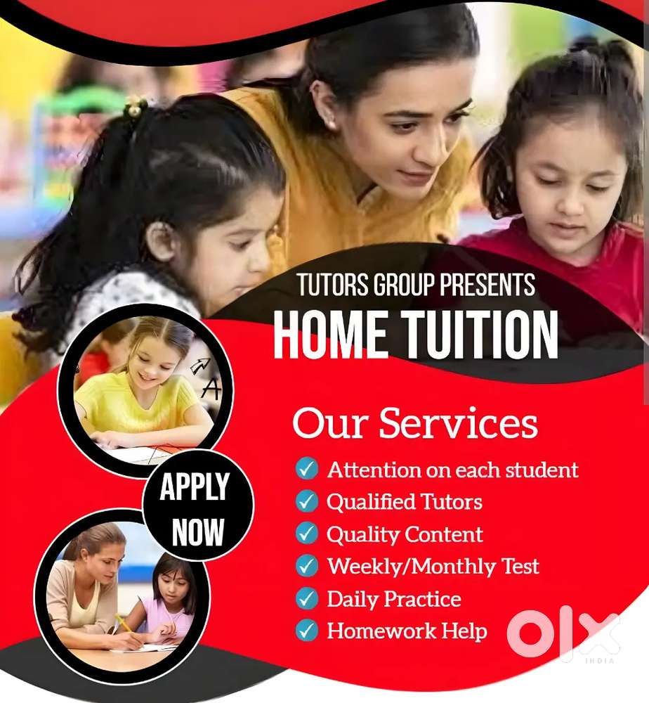 Home Tuition for LKG to 5th Class (English Medium Only)