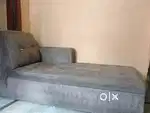 Soft cushion L shape sofa