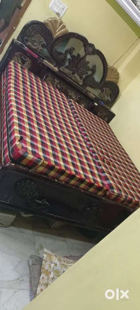 6/6 double cor bed + mattress