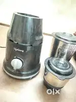 Life long  500W Juicer Mixer Grinder (2 Jars)( Black)