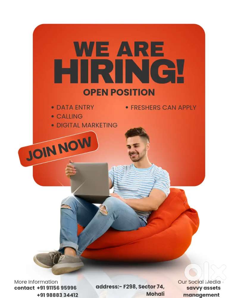 Urgent requirement Girls candidate