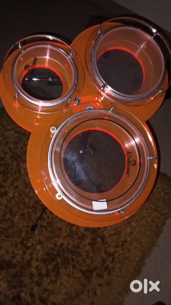 3Tom drums new  good