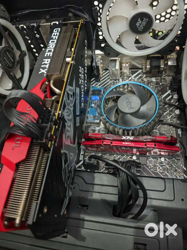 I7 samsung laptop and Colorful 3070 graphics card