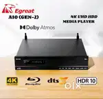 EGREAT : A10 (GEN-2) 4K UHD HDD MEDIA PLAYER