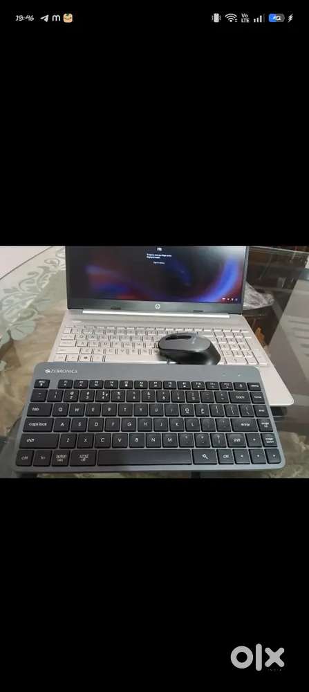 Wireless mouse and keyboard