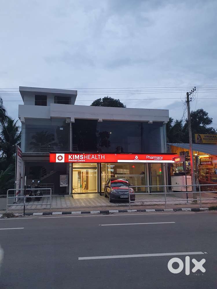 1800 SQ FT Ground Floor for Rent in Vedivechancoil jn NH47