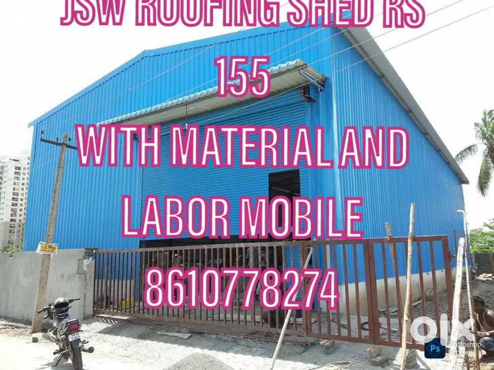 NEW SHED WITH MATERIAL AND LABOR