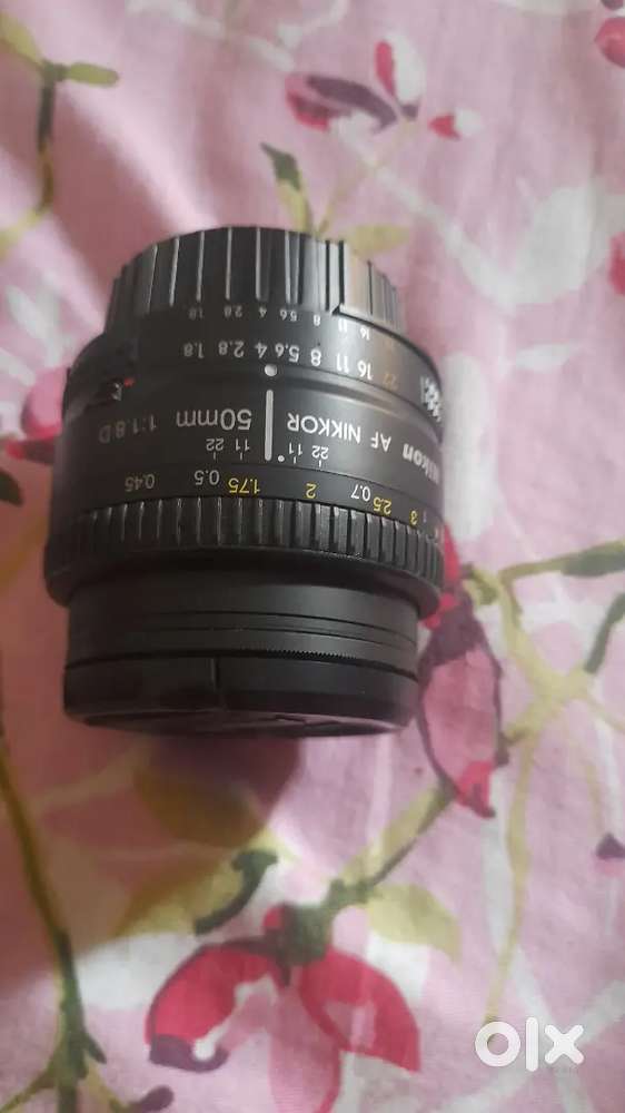 NikkorAF50mmf1.8 (D)  prime lens for Nikon dslr slr