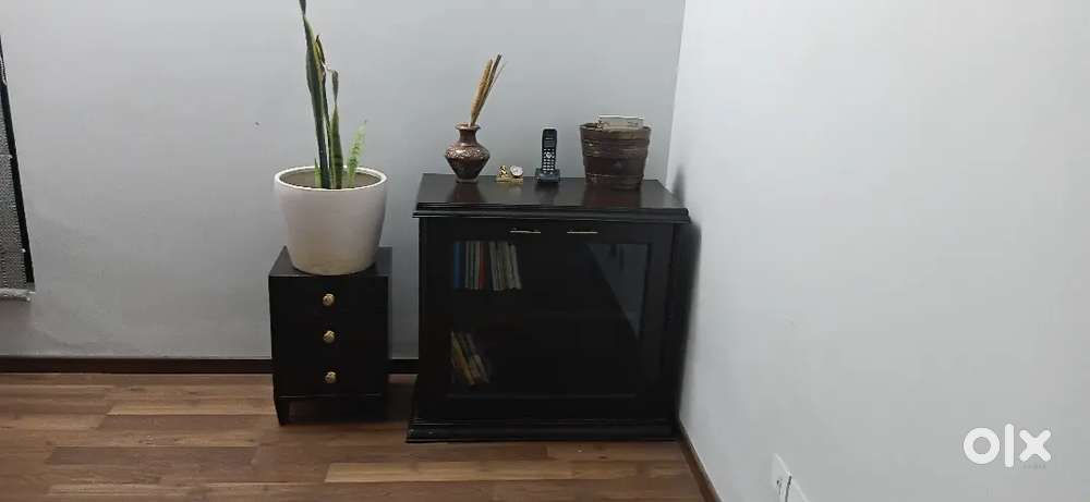 Price drop!! Veneer bookshelf and nightstand  for sale