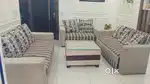 Five seater sofa,with sofa bed and centre table for sale