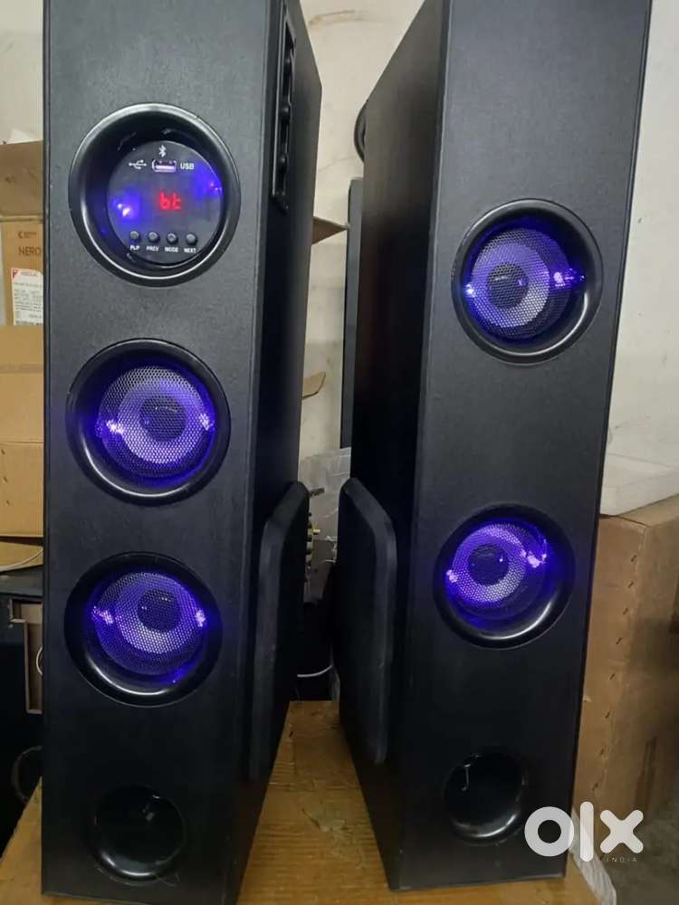 Brand new tower speaker sell exchange with 5g mobile realme Vivo only