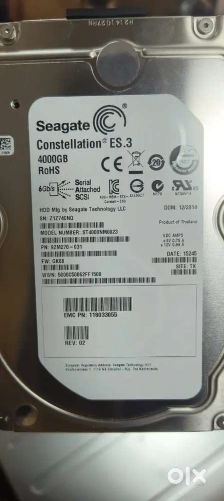 New Hard Disk