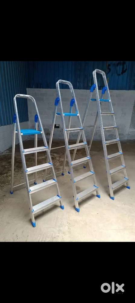 ALUMINIUM LADDER ALL SIZE AVAILABLE..6STEP