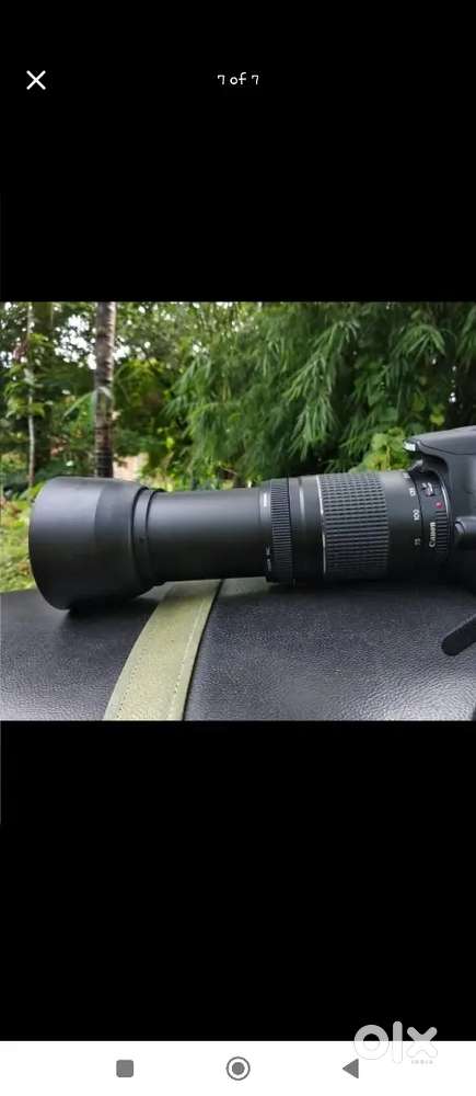 For sale: canon EOS 200D Mark II  Like New  Dual lens kit  1675 shot
