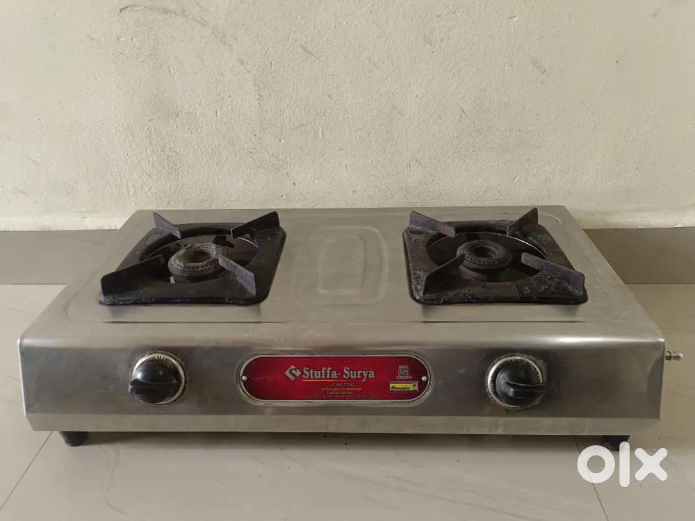 Stainless steel Gas stove with 2 Burner