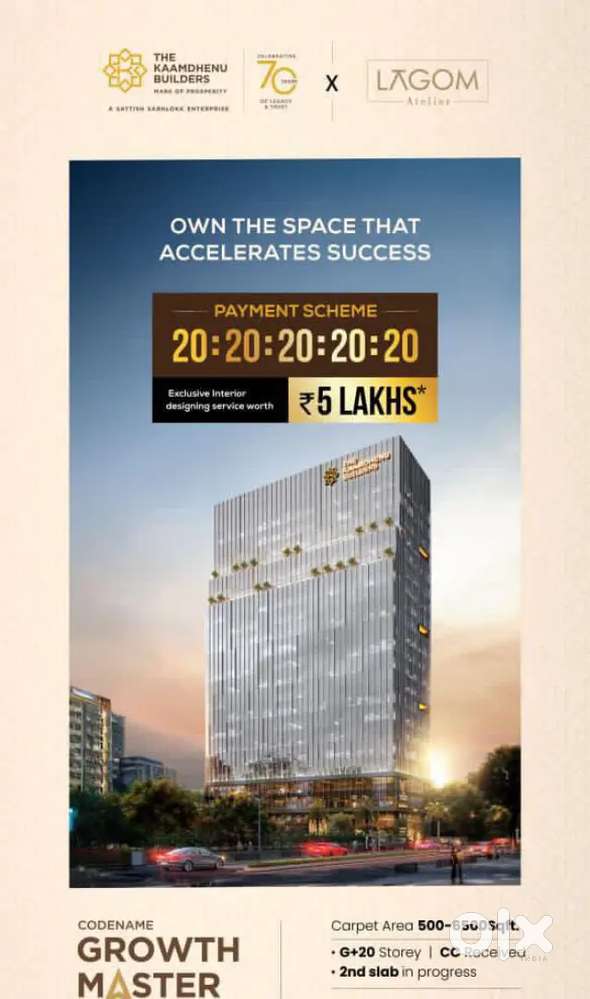 Office space for Sale in Nerul