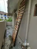 wooden ladder