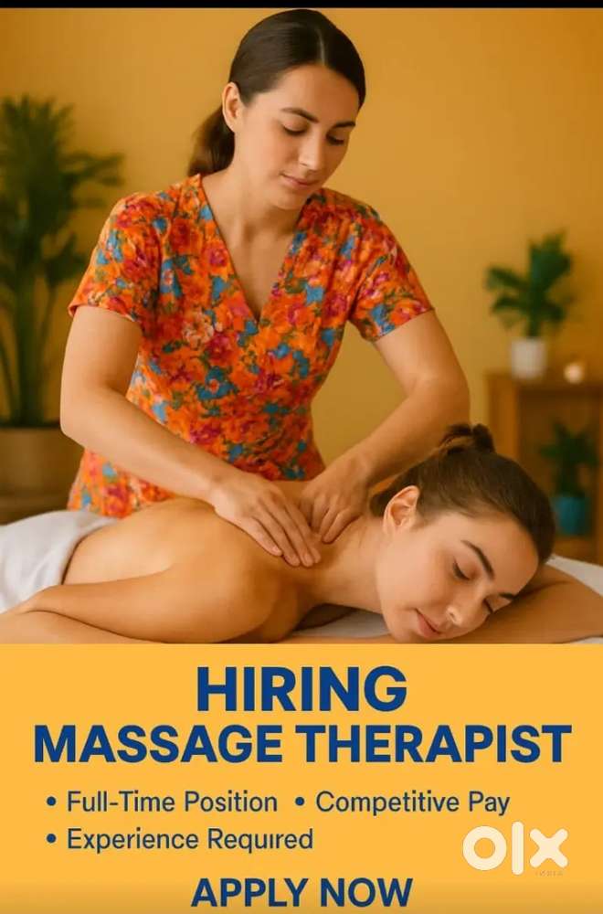 Urgent wanted massage therapist