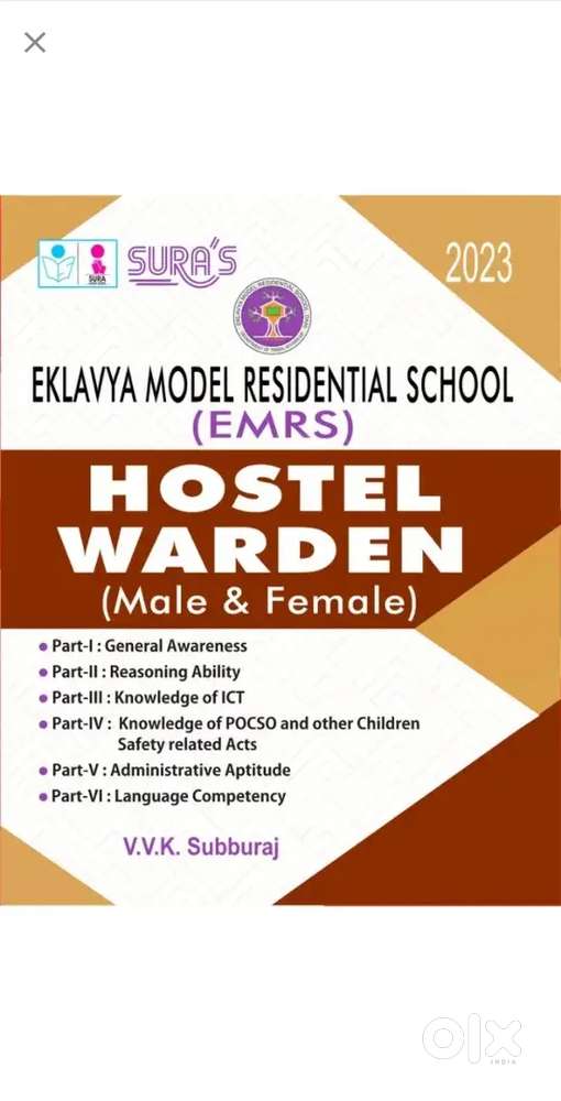EMRS Hostel Warden book
