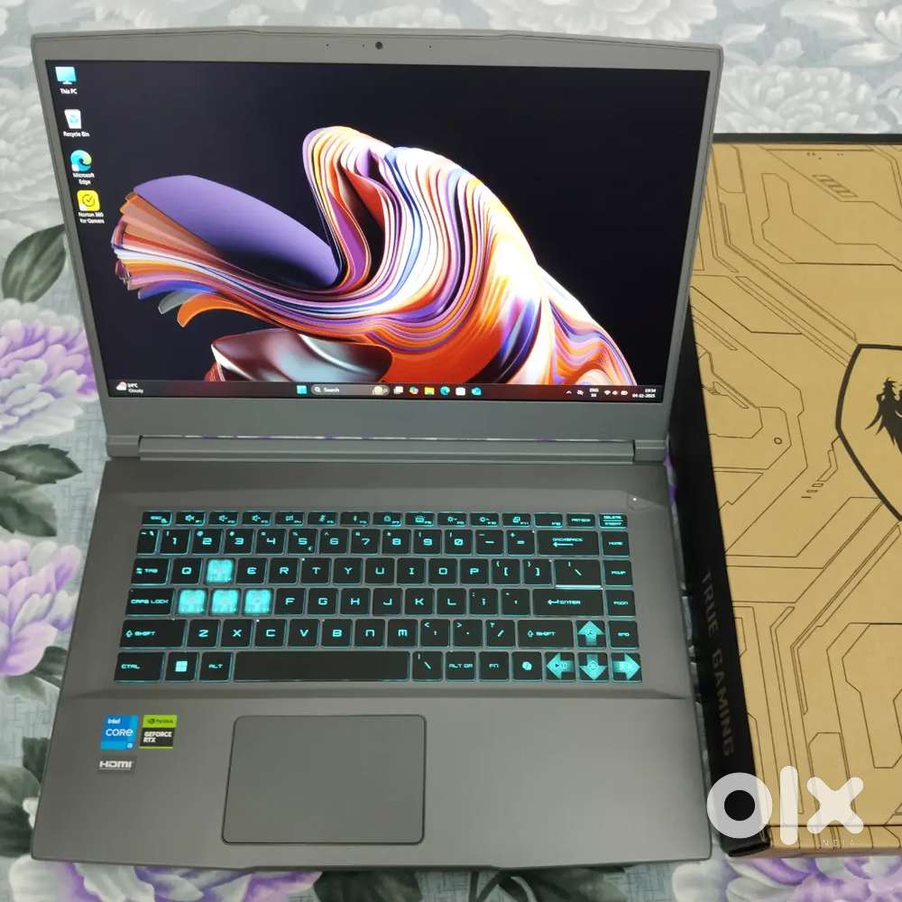 2025 MSI i5 13th gen Gaming Laptop, 1 year warranty, 6 gb RTX 4050