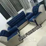 New Branded 3+1+1 sofa set with a warranty Direct Home delivery