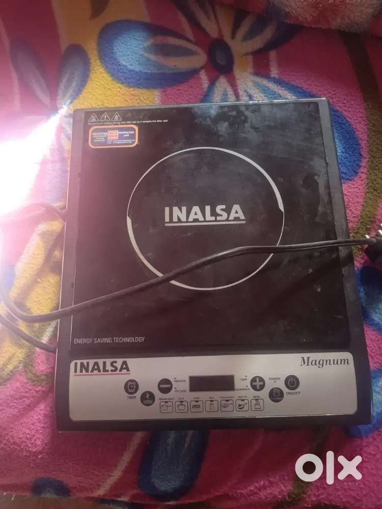 1800 W Induction Cooktop Push Button (Magnum 1800, Black, induction)