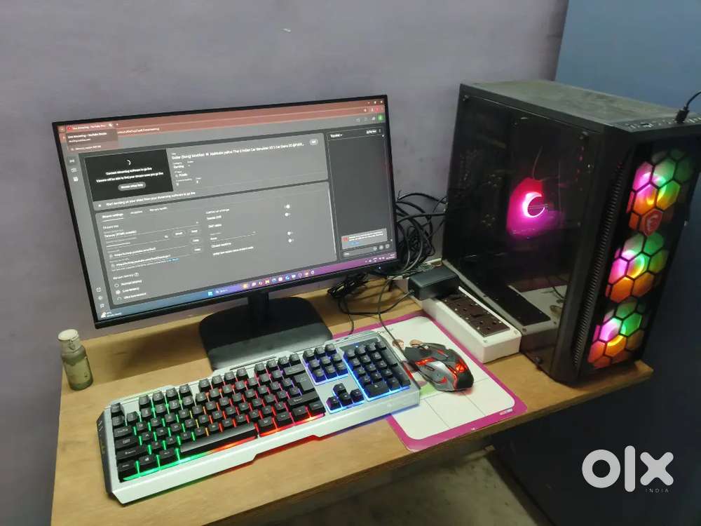 Computer gaming pc I5 11gen 16gb ram