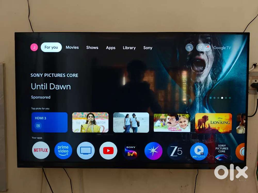 Sony Bravia 2 ii 43 inch google TV
