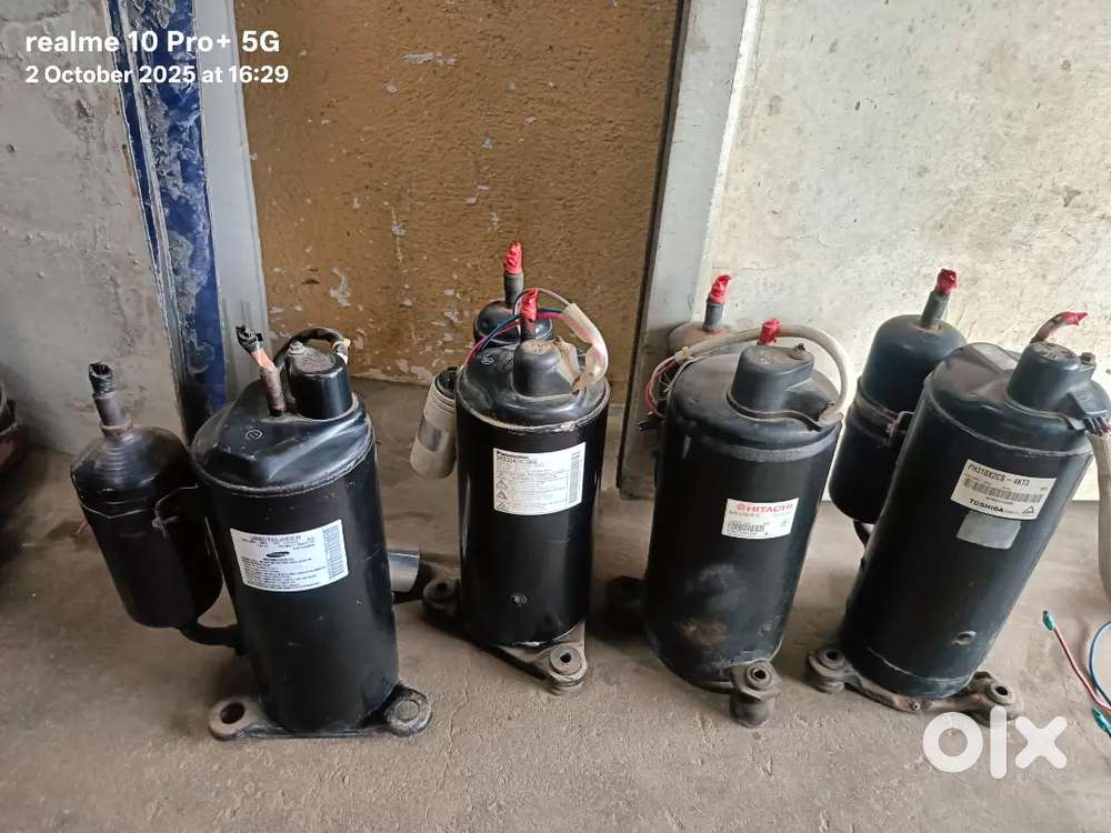 Air conditioner rotary compressors  4 nos