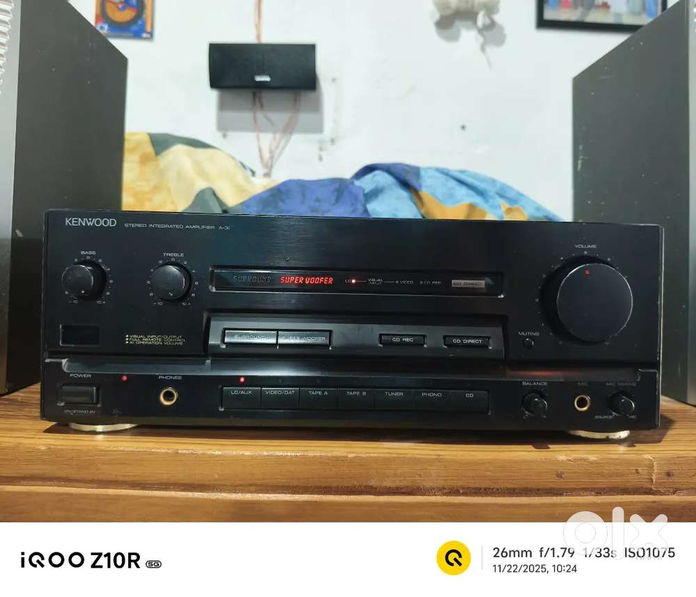 Onkyo Avr. Kenwood vintage amplifier