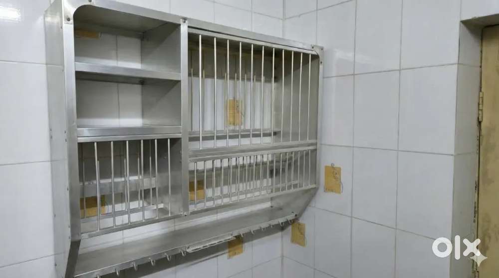 Heavy Duty Aluminium Kitchen Rack / Bartan Stand (Large Size)