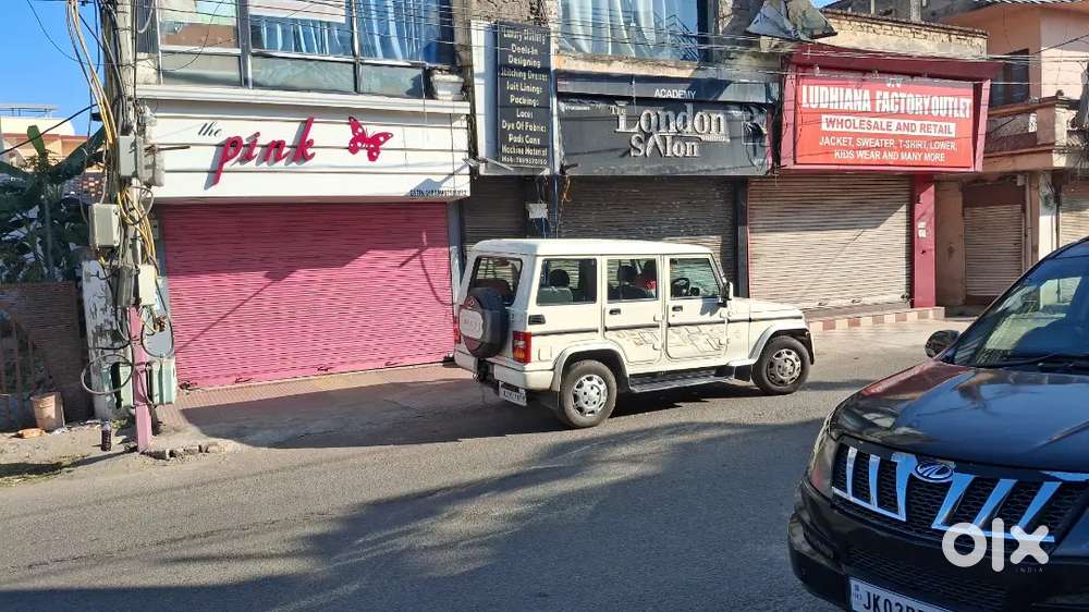 Showroom space for rent at prime  location gandhi Nagar jammu