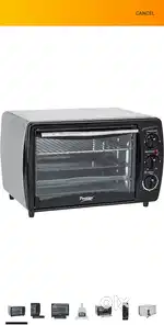 Prestige Oven Toaster Griller with Rotisserie 19L - Potg 19Pcr