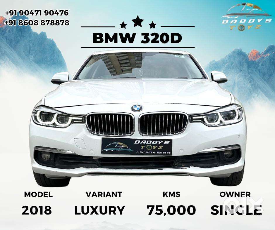 BMW 3 Series 2.0 320d Luxury Line, 2018, Diesel
