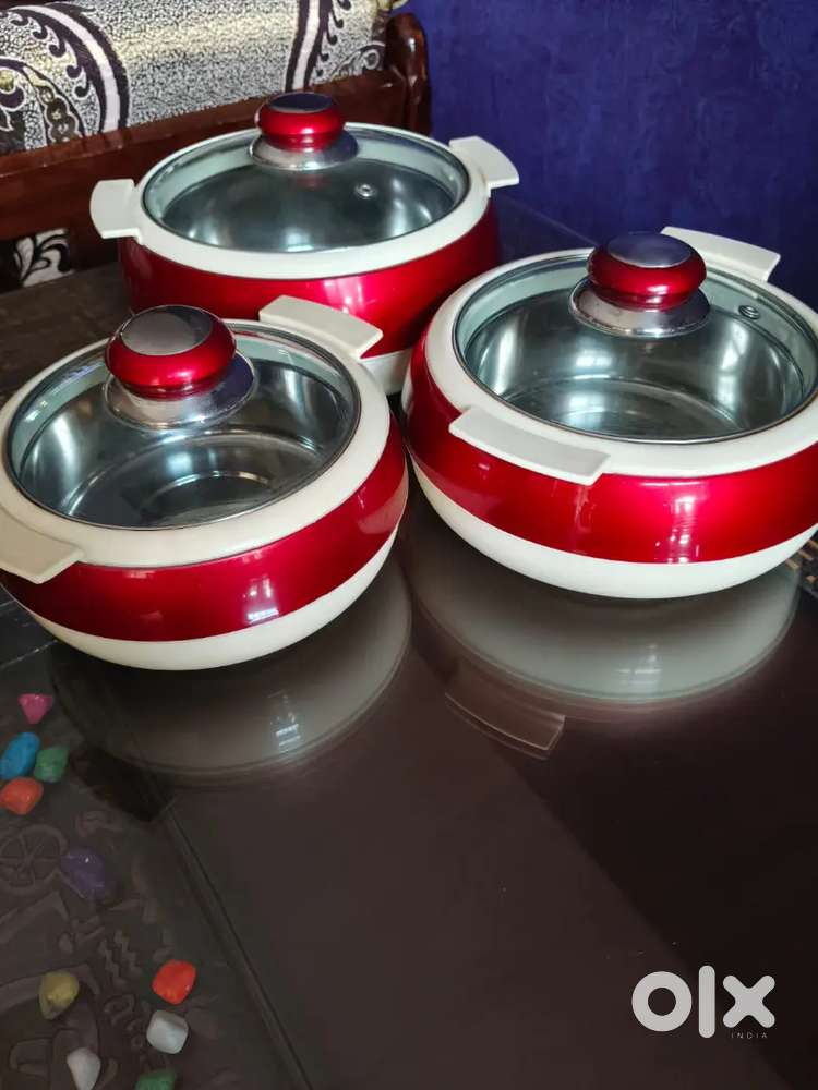 Set of three piece hot case