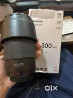 Panasonic 100-300mm F4-5.6 Lens for Lumix M4/3 ,Battery Grip for GH5M2