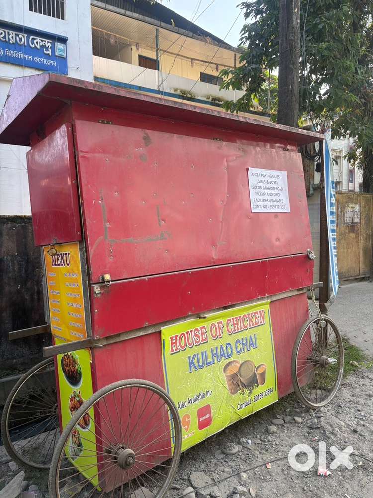 Fully Ready Food Stall Cart for Sale