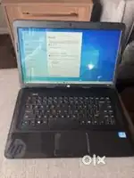 Laptop bold and black with right working condition okey