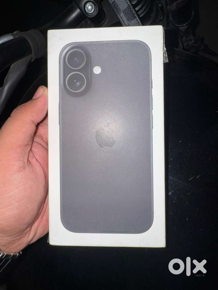 Iphone 16 128 gb black color box pack