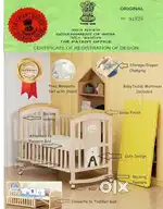 BabyTeddy 11-in-1 Baby Crib & Cradle Rocker with Mosquito Net
