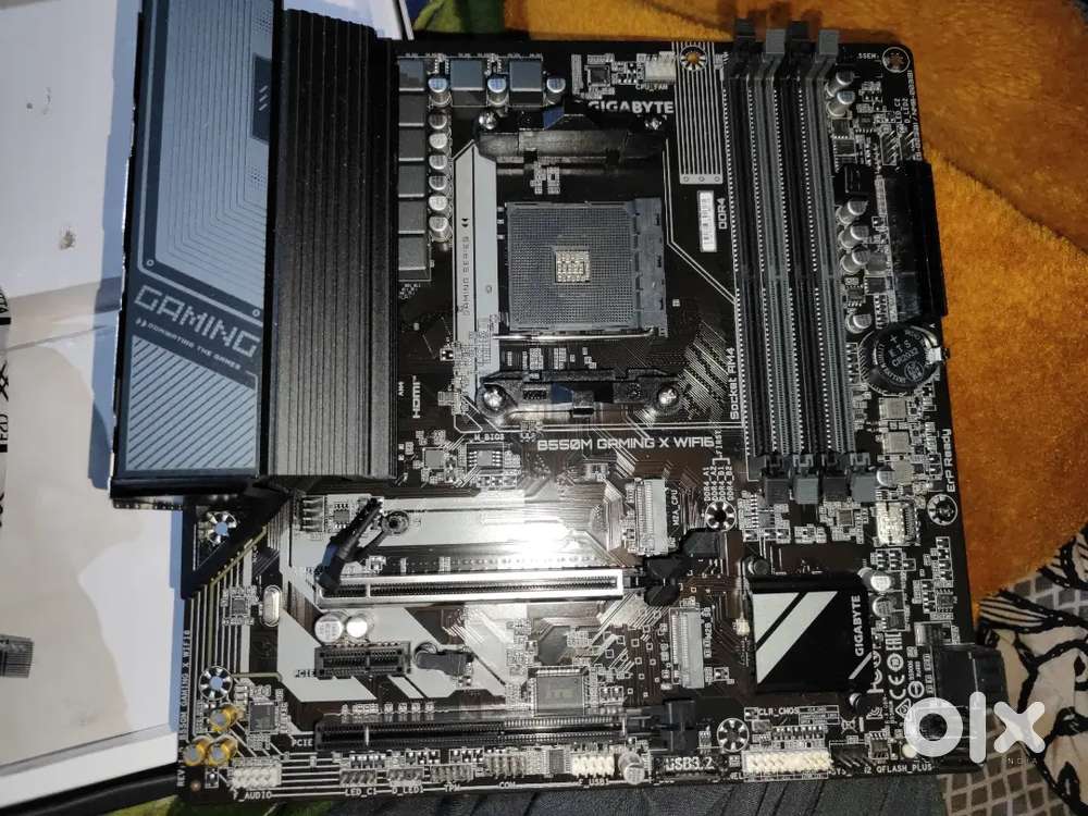 Ryzen 7 5700g with gigabyte b 550 x gaming wifi 6 motherboard