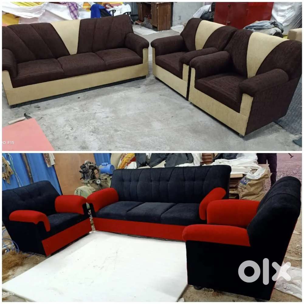 New royal design fabric sofa set