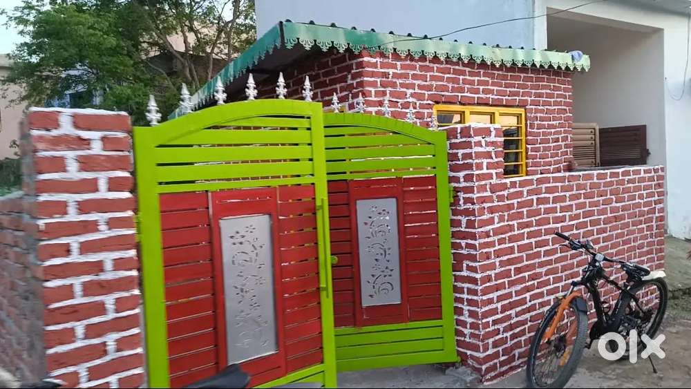 Good plot with one room gate toilet pitt water electricity