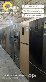 Single, Double, Side-by-Side Door Fridges – 50% Off with warranty