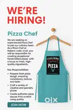 Pizza maker Cum manager