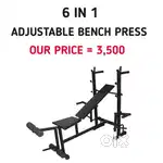 New piece Bench press multi 6 in1 new piece