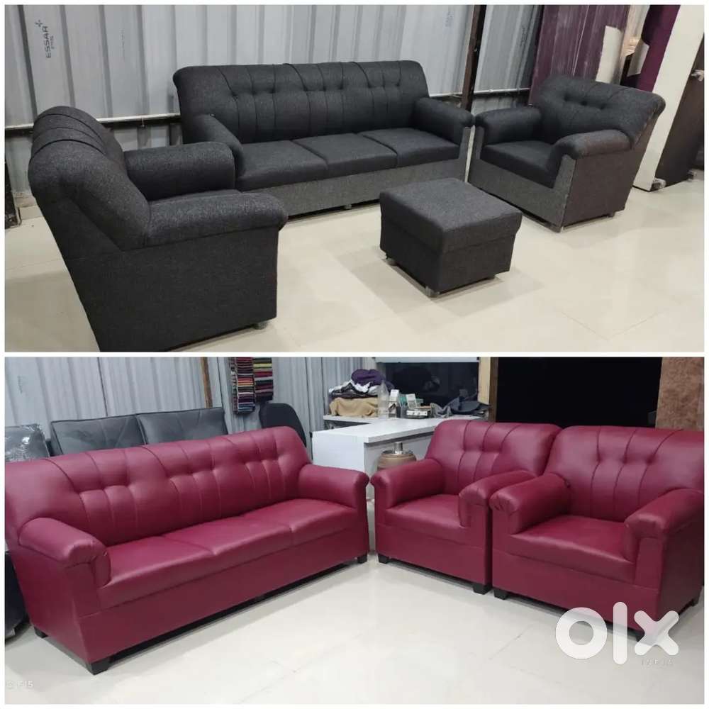 Aspen design fabric material sofa set