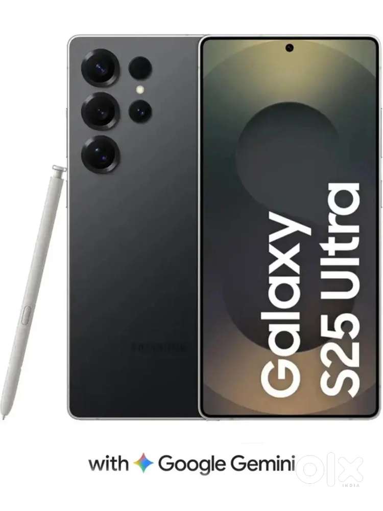 SAMSUNG S25 ULTRA 512GB TITANIUM BLACK (1,15,000/ONLY) NEGOTIABLE