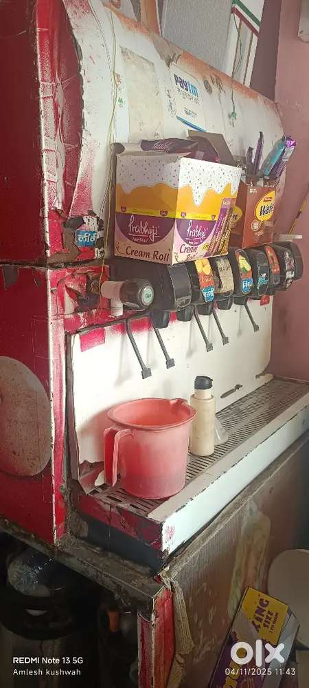 10 flavour soda machine