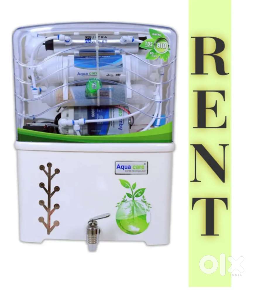 Water purifier available on rent